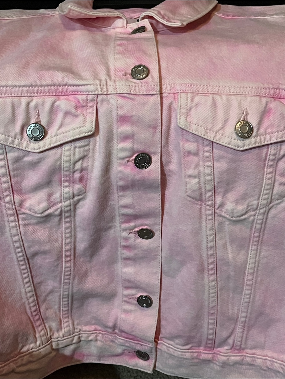 New With Tags GAP Denim Jacket Woman Size Xl . - Picture 5 of 13